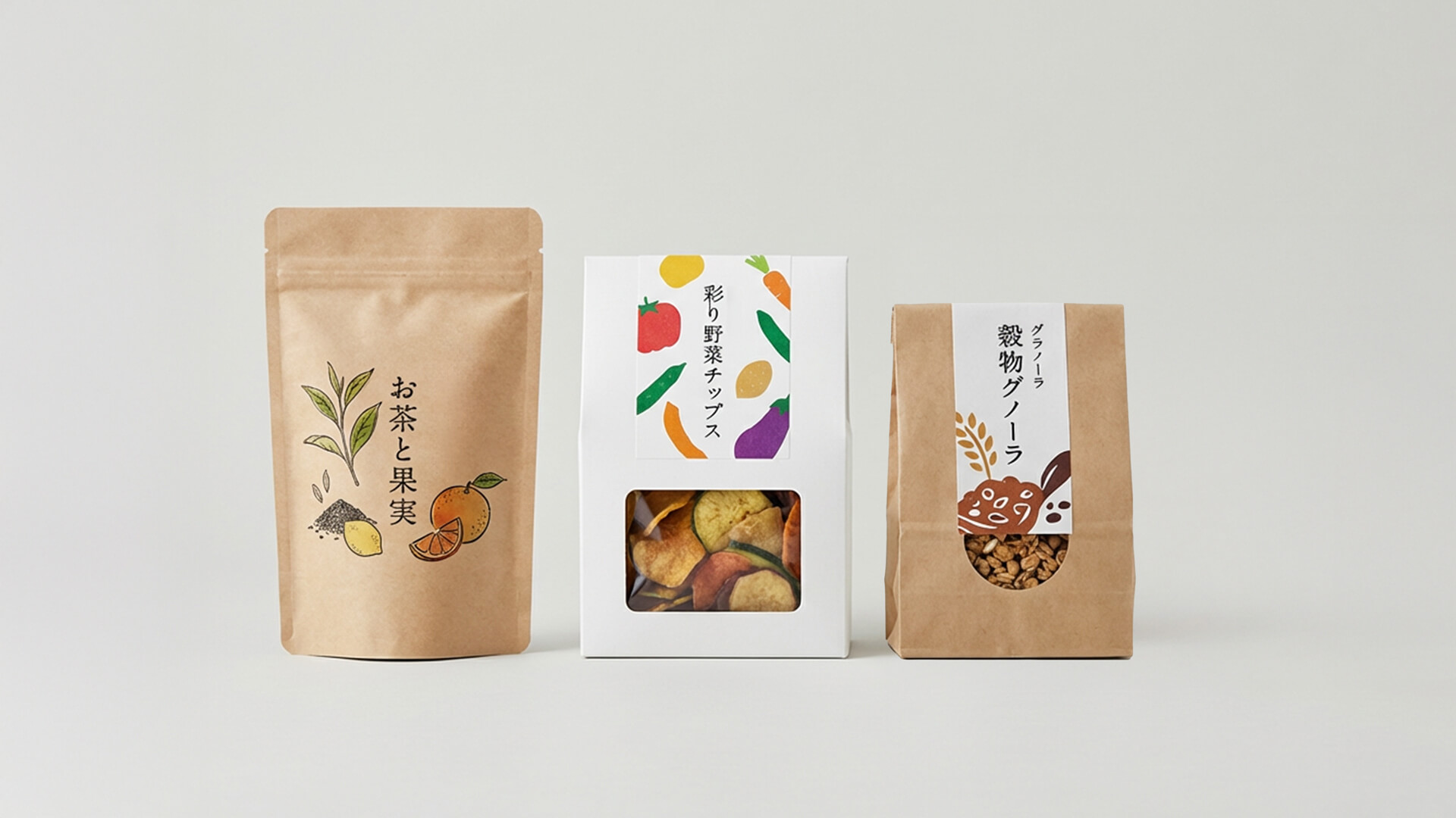 食品パッケージサンプル