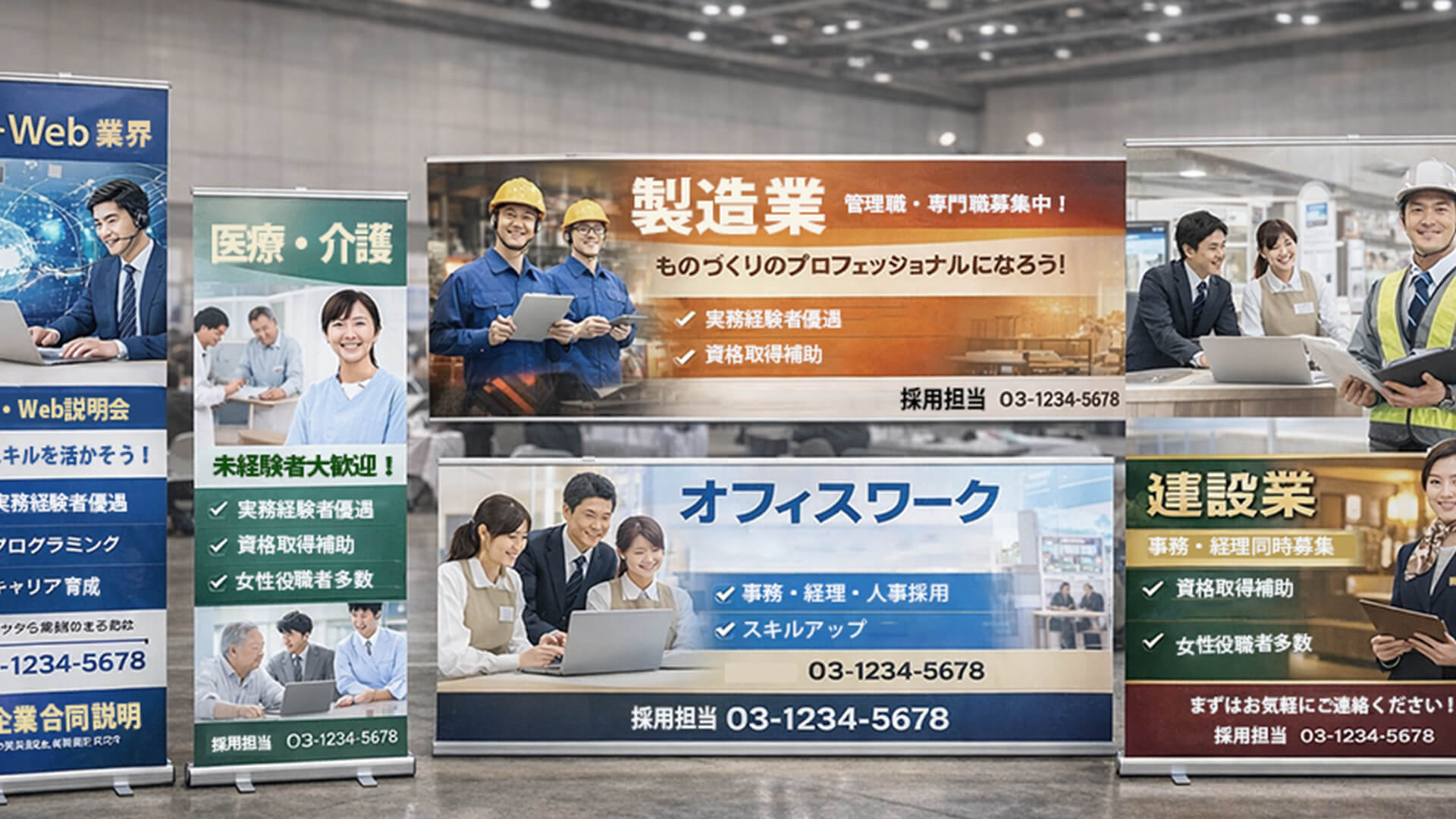 ロールアップサンプル